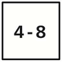 von 4 bis 8 Jahren von 4 bis 8 Jahren