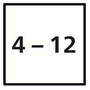 von 4 bis 12 Jahren von 4 bis 12 Jahren
