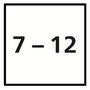 von 7 bis 12 Jahren von 7 bis 12 Jahren